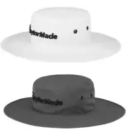 Taylormade Mens Metal Eyelit Bucket Hat Cap - New