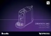 Breville BNE500 Creatista UNO Instructions Manual Reprint COLOR Copy