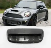 Carbon Fiber Hood Bonnet Scoop Vent Cover Body Kit For Mini Cooper S R56 07-14 V (for: Mini)