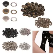 Eyelet with Washers Durable Brass Mesh Eyelets Grommets Fixing Hand Tool Die Set