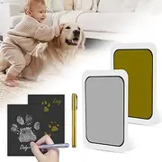 Baby Handprint and Footprint XL Size Kit,2 Pcs Baby Handprint Ink Pads with Clean-Touch & 6 Imprint Cards Safe for Baby, Family Keepsake, Pet Paw