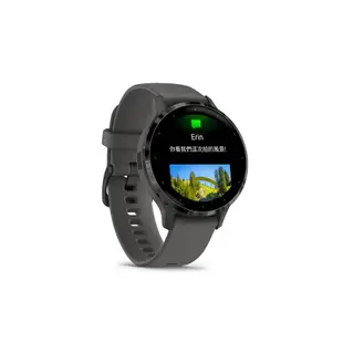 GARMIN Venu 3s GPS智慧腕錶/ 夜森林灰