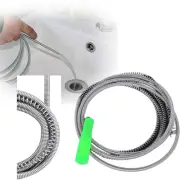 Bath Pipe Cleaner Flexible Wire Sink Drain Unblocker Cleaning Brush Cleaner