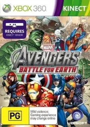 Marvel the Avengers: Battle for Earth (Xbox 360) KINECT Rare Australian Version