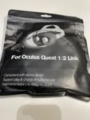 16ft Type C-C Data Line Cord for Oculus Quest 1/2 VR Game Right Angle Link Cable