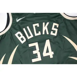 胖達）NIKE Giannis Antetokounmpo 希臘怪物 運動 背心 籃球衣 CN9939-323 綠 男