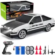 Remote Control Car RC Drift Car 1:16 Scale 4WD RC Car with LED Lights 2.4GHz ...