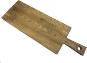 Laguiole Jean Neron Ash Wood Paddleboard Cheese and Charcuterie Platter Serving Board - Rectangle 53.3x17.8x1.5cm (Large)