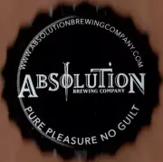 USA Plastic Lined Beer Crown Bottle Cap: Absolution Brewing