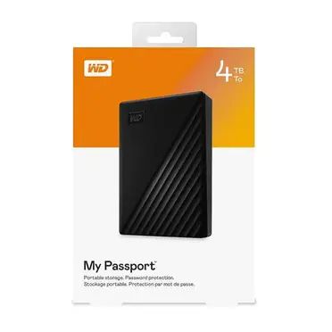 WD My Passport 2.5吋行動硬碟 (4TB)
