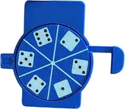 Roulette Dice - Sensory Press Fidget Toy | 3D Printed Portable Assembled Dice Spinner | Push-pop Bubble Fidgets Toy | Stress Relief Fidget for Tabletop Games Role Play Board Party Travel Birthday