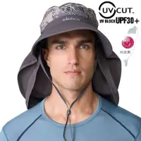在飛比找momo購物網優惠-【Wildland 荒野】男女 抗UV收納式遮陽帽.防曬帽.