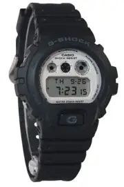 Casio G-SHOCK Digital Alarm Timer Flash Alert Quartz DW-6900WD-1 200M Mens Watch