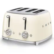 Smeg 50's Style 4 Slice ToasterCream TSF03CRAU