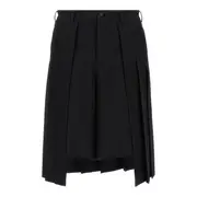 [COMME des GARCONS HOMME PLUS] Wool Gabardine Medium Shorts