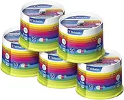 Verbatim Japan SR80SP50V1C CD-R 700MB 250 Sheets (50P x 5), White Printer, 48x Speed