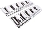 Interior Console Trim For Hummer H2 2003-2009 Car Rear Bumper Tail Light Cover Trim Back Lamp Protection Frame Car Interior Accessories(Style A Silver)