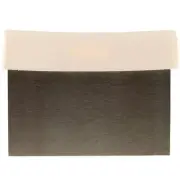 24 Pack - Stainless Steel Dough Scraper with Plastic Handle for Baking