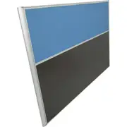 RAPIDLINE RAPID SCREEN H1250mm x W1800mmx D30mm Blue & Ironstone