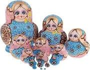 Nesting Dolls Stacking Dolls Russian Dolls 15 Pcs Vintage Wooden Nesting Dolls Matryoshka Toy Gift Matryoshka Dolls Russian Nesting Dolls