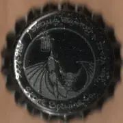 USA Plastic Lined Beer Crown Bottle Cap: Stone Brewing (silver)