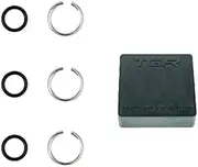 TOOLGUY REPUBLIC 3/8" Impact Retaining Ring Clip with O-Ring fits Dewalt Type Wrenches - 3 Sets