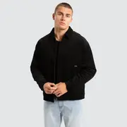 [Nomadic Paradise] Merch Cord Quilt Lined Jacket Jet Black