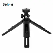 Selens Mini Tripod Adjustable Folding Desktop Stand Grip for Flash Camera Phone