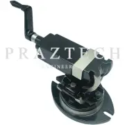 PRAZTECH Vice 3-Axis Jobs Milling Vise - 2 Inch Jaw Width, 1 Inch Jaw Depth