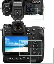 Screen Protector for Nikon Z9 Z8 Z 8 Z 9 + Top Screen [2+2Pack], ULBTER Tempered Glass Cover 0.3mm 9H Hardness Anti-Scrach Anti-Fingerprint Anti-Bubble