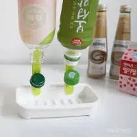 在飛比找蝦皮購物優惠-【選好物】日本進口嬰兒奶瓶瀝水架塑料瓶子盃蓋晾幹外出旅行折疊