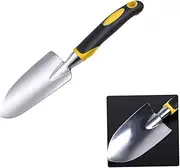 HANABASS Garden Trowel with Comfortable Grip Durable Polished Hand Shovel for Easy Weeding Transplanting and Digging in Garden Beds Tool for Planting