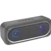 Laser Bluetooth LED Speaker with FM and AUX (Grey)