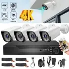 4K CCTV Home System Security Camera 4CH DVR HD Outdoor IP Day Night Surveillance