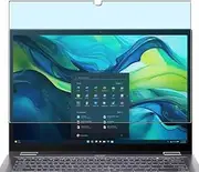 Puccy Anti Blue Light Tempered Glass Screen Protector Film, compatible with Acer Aspire Spin 14 ASP14-52MTN 14" Laptop (Active Area Cover Only) Protective Protectors Guard
