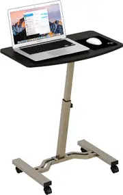 Adjustable Laptop Stand Cart - 28'' to 33'' Height