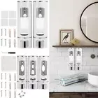 2Pcs/3Pcs 400ml Shower Soap Dispenser Wall Mounted Shampoo and Conditioner ToQRk