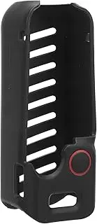 Protective Case for Pocket 3 TPU Shockproof Anti Slip Handheld Action Camera Protective Sleeve Cover with Wrist Strap (Black)