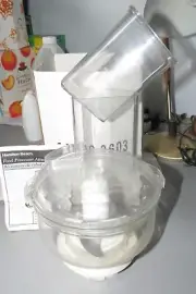 Hamilton Beach Blender Chef Food Processor Attachment+ Pusher, Instructions-Box