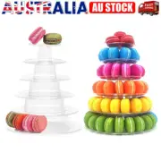 6 Tiers Macaroon Macaron Tower Stand Display Rack Cupcake Cookies Macarons Tower