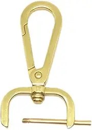 [Frediuo] Detachable Snap Hook Swivel Clasp Heavy Duty DIY Purse Strap Lobster Claw Clasp