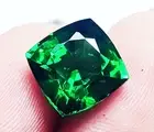 Loose Gemstone 10.00 Ct Natural Tsavorite Garnet Cushion Certified 11.07 MM