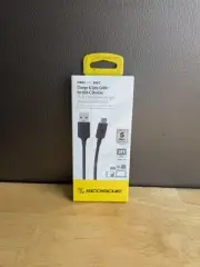 SCOSCHE Charging & Sync Cable USB-A to USB-C - Braided - black