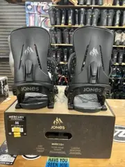 Jones Mercury Men’s Snowboard Bindings Size Medium Black