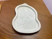 Vintage 1996 Longaberger Pottery Easter Cookie Mold. No box