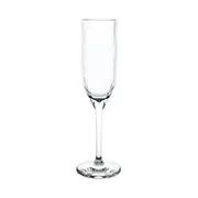 D-Still 180ml Polycarbonate Bamboo Champagne Flute, Set of 4