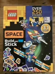 Lego Space Build And Stick 250 Stickers Included 69A