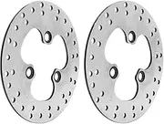 brakes Front Rear Brake Disc Rotor TRX400EX Sportrax 400EX 1999-2008 TRX400X Sportrax 400X 2009-2014(1 Pair Front3)