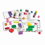 Learning Resources LSP4299-UK Maths Fluency Set-MathLink Cubes