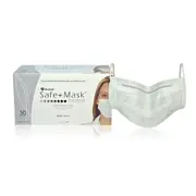 Medicom SafeMask Premier Procedure 3Ply Earloop Mask White 50/box